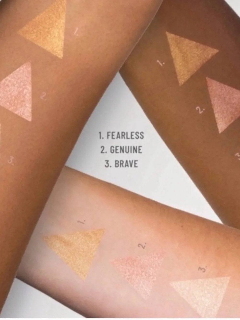 LYS Beauty Aim High Pressed Highlighter Powder in Fearless (Bronze) BNIB